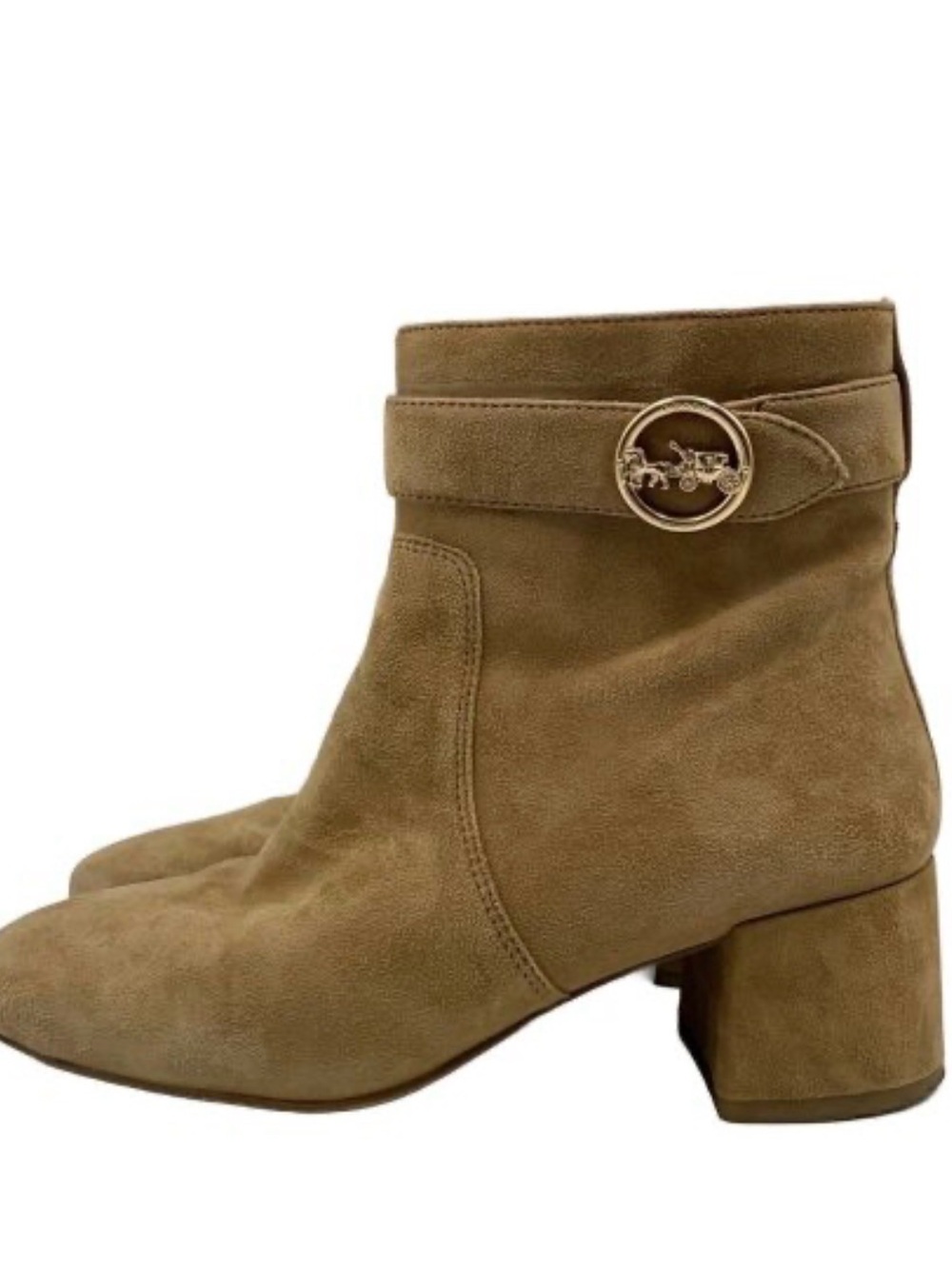 Coach suede ankle boots